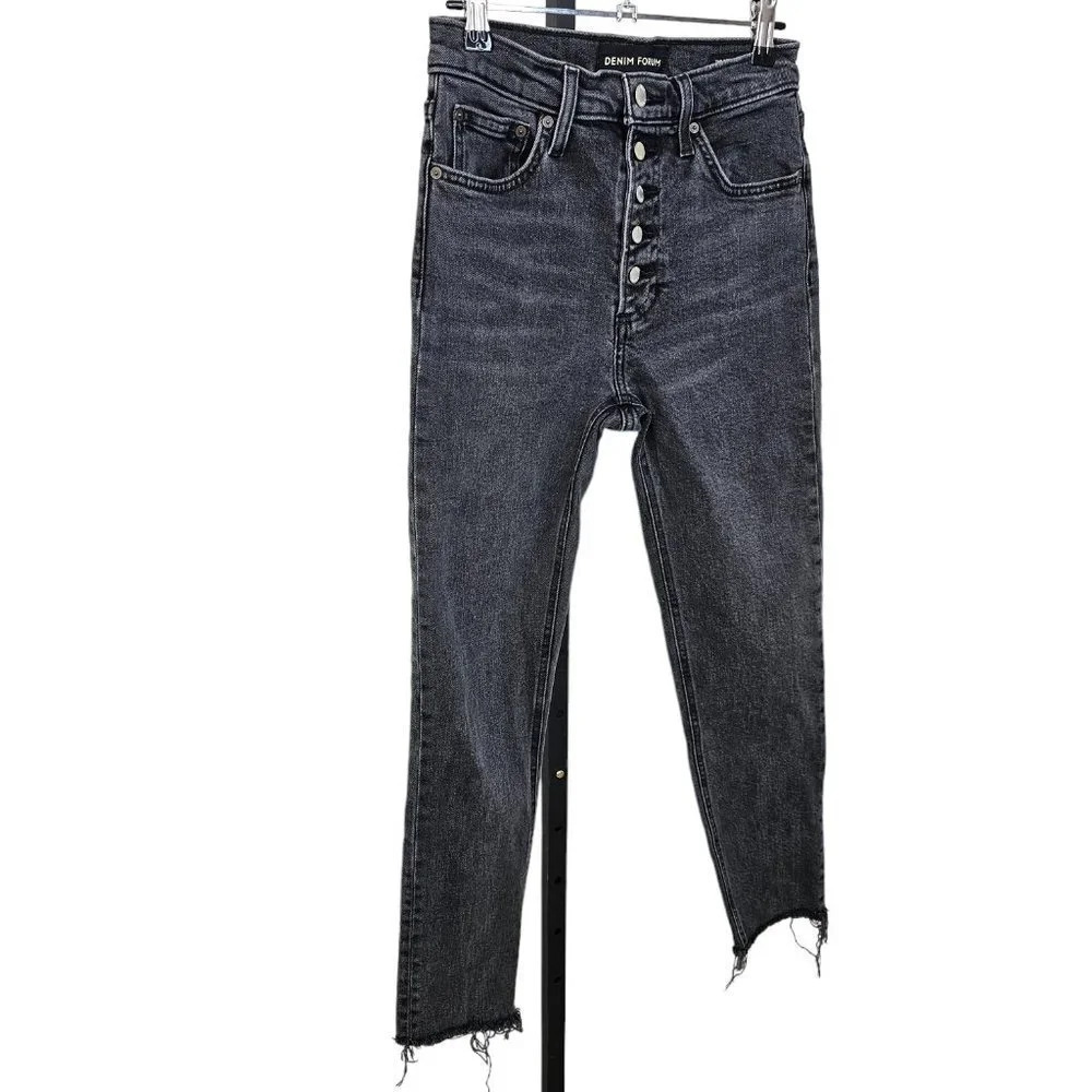 Aritzia Denim Forum The Yoko High Rise Slim Jeans Size 26 - Picture 3 of 8